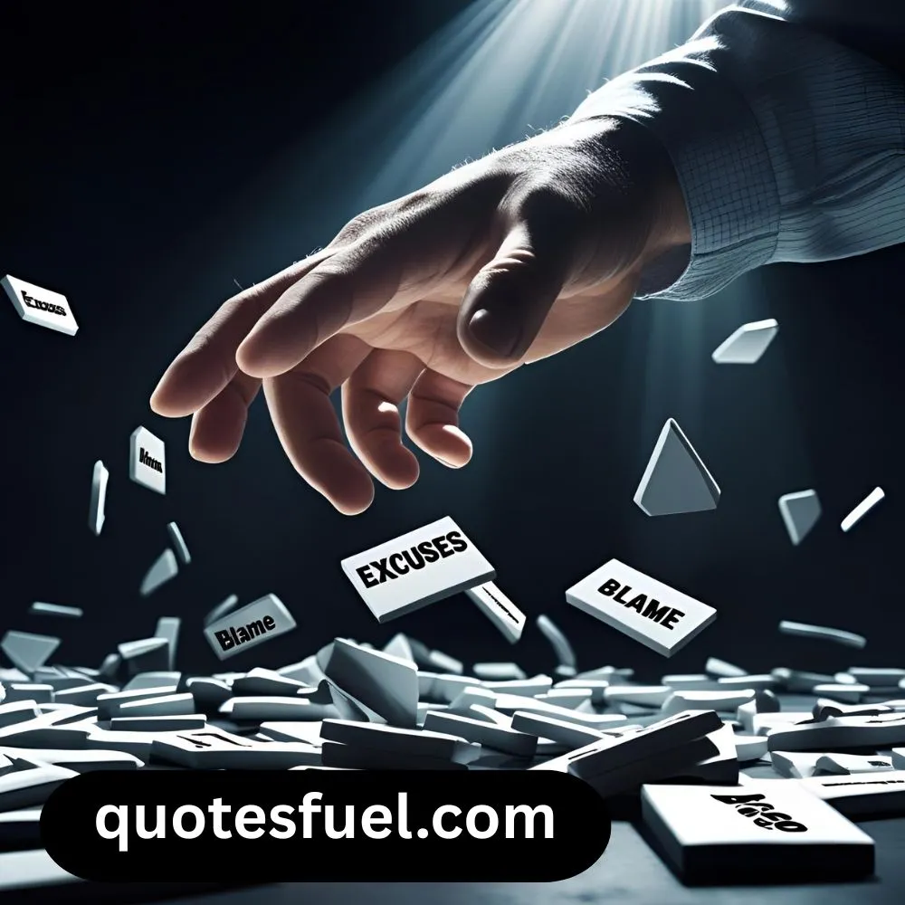 Blame Shifting Stop Blaming Others and Take Responsibility Quotes