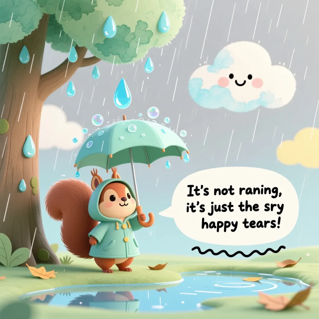Cute Funny Rainy Day Quotes