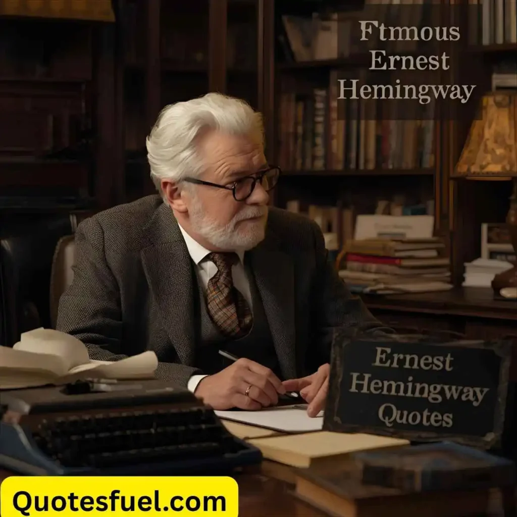 Famous Ernest Hemingway Quotes