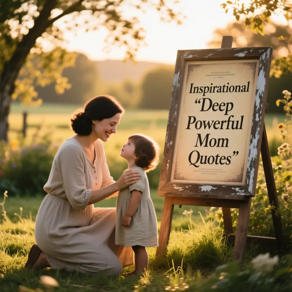Inspirational Deep Powerful Mom Quotes