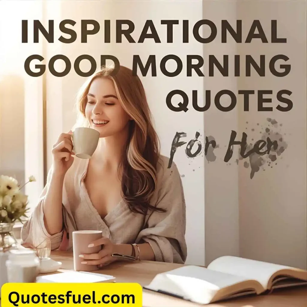 Inspirational Good Morning Quotes for Her