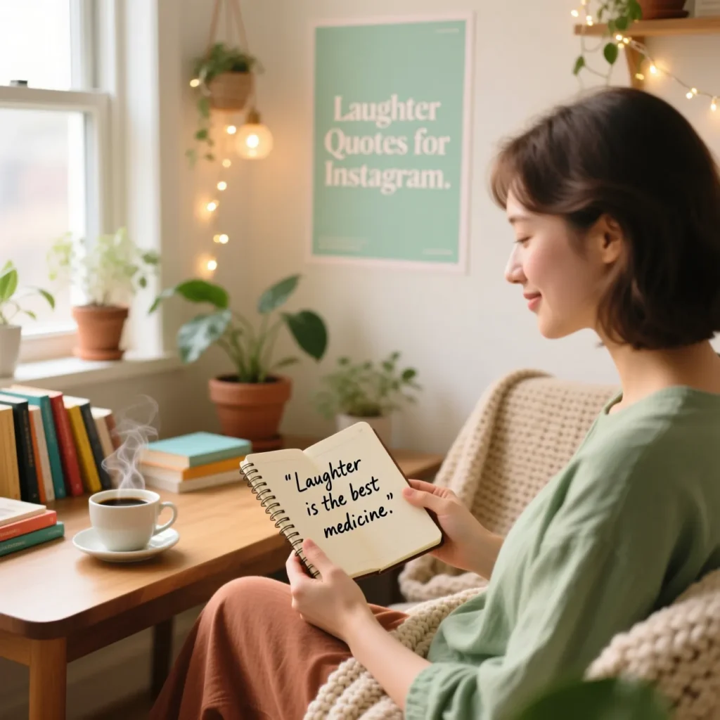 Laughter Quotes for Instagram