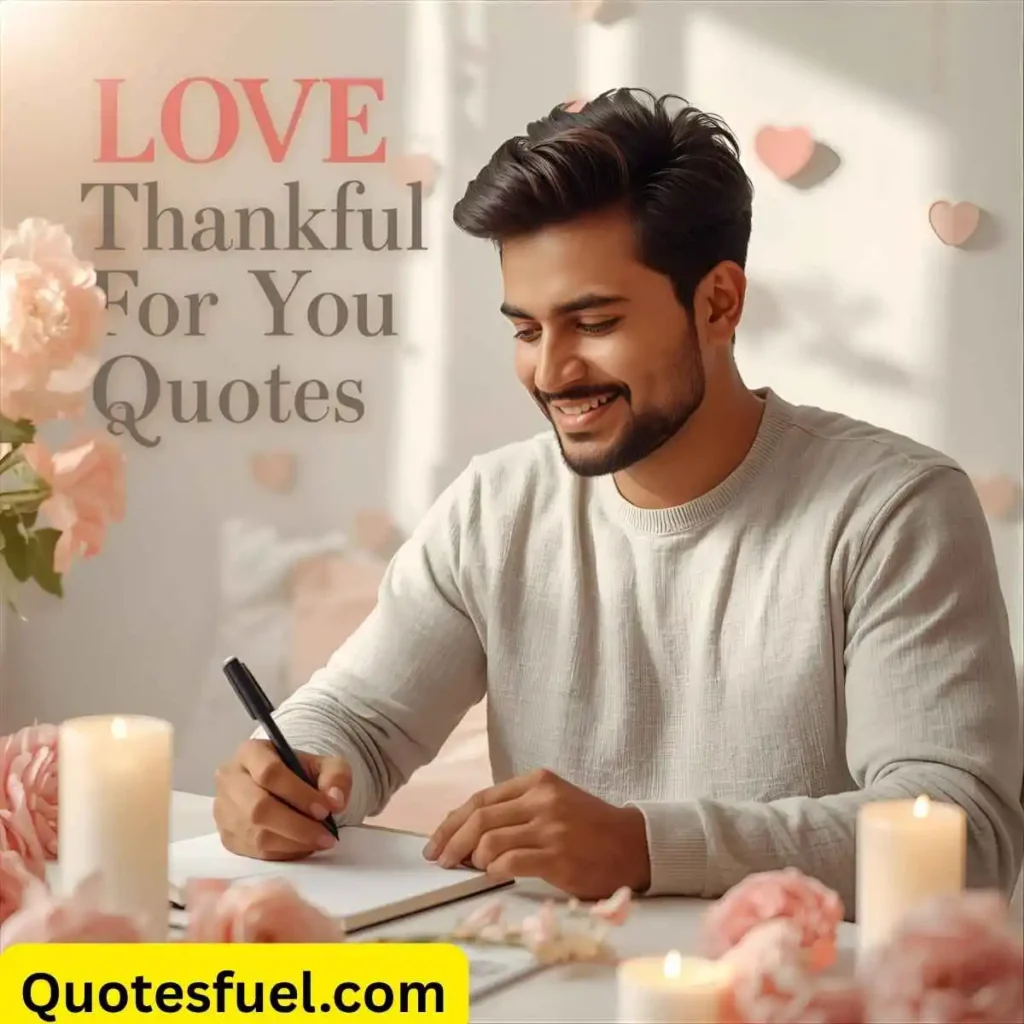 Love Thankful For You Quotes