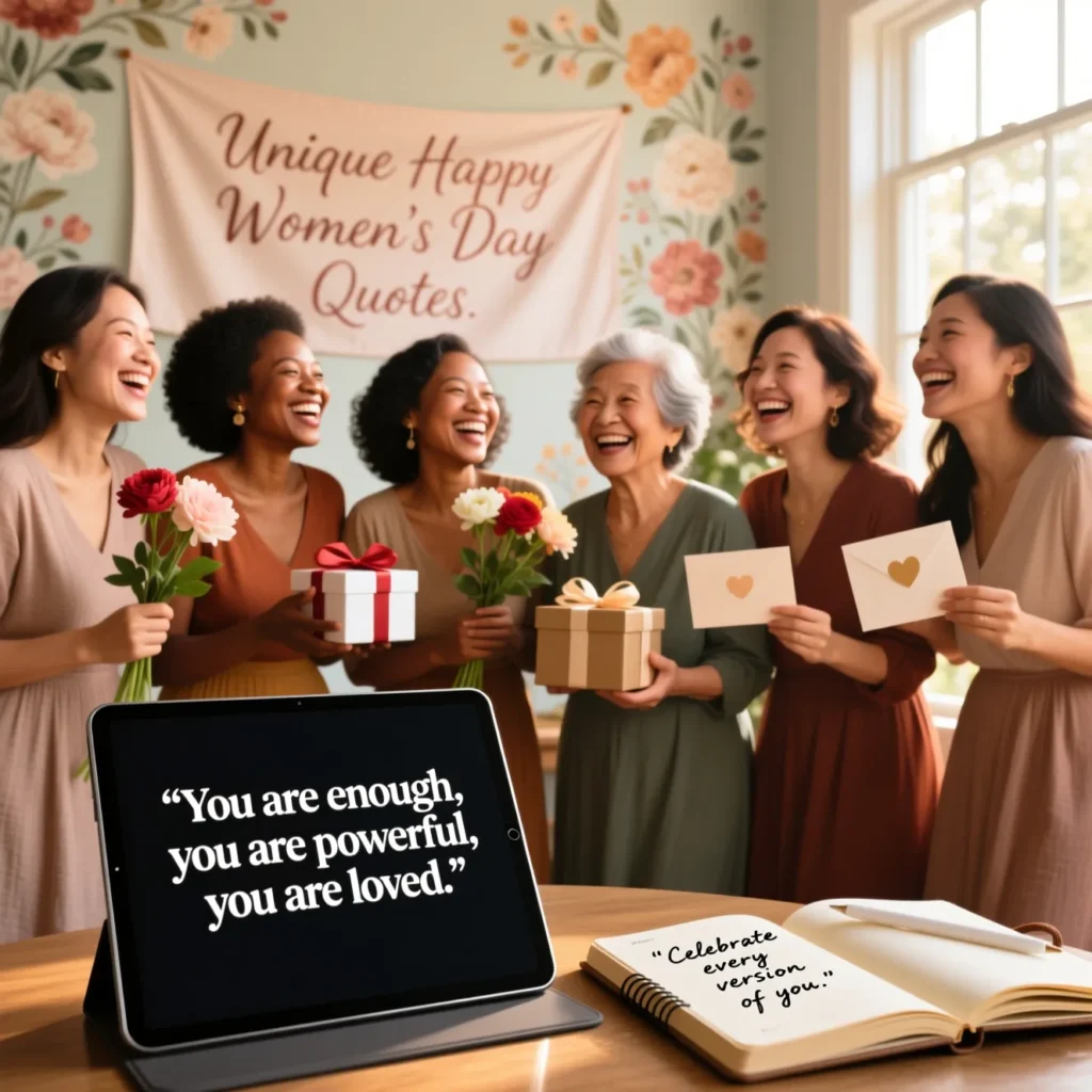 Unique Happy Women's Day Quotes