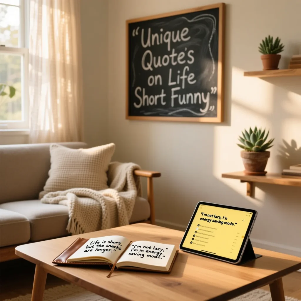 Unique Quotes on Life Short Funny