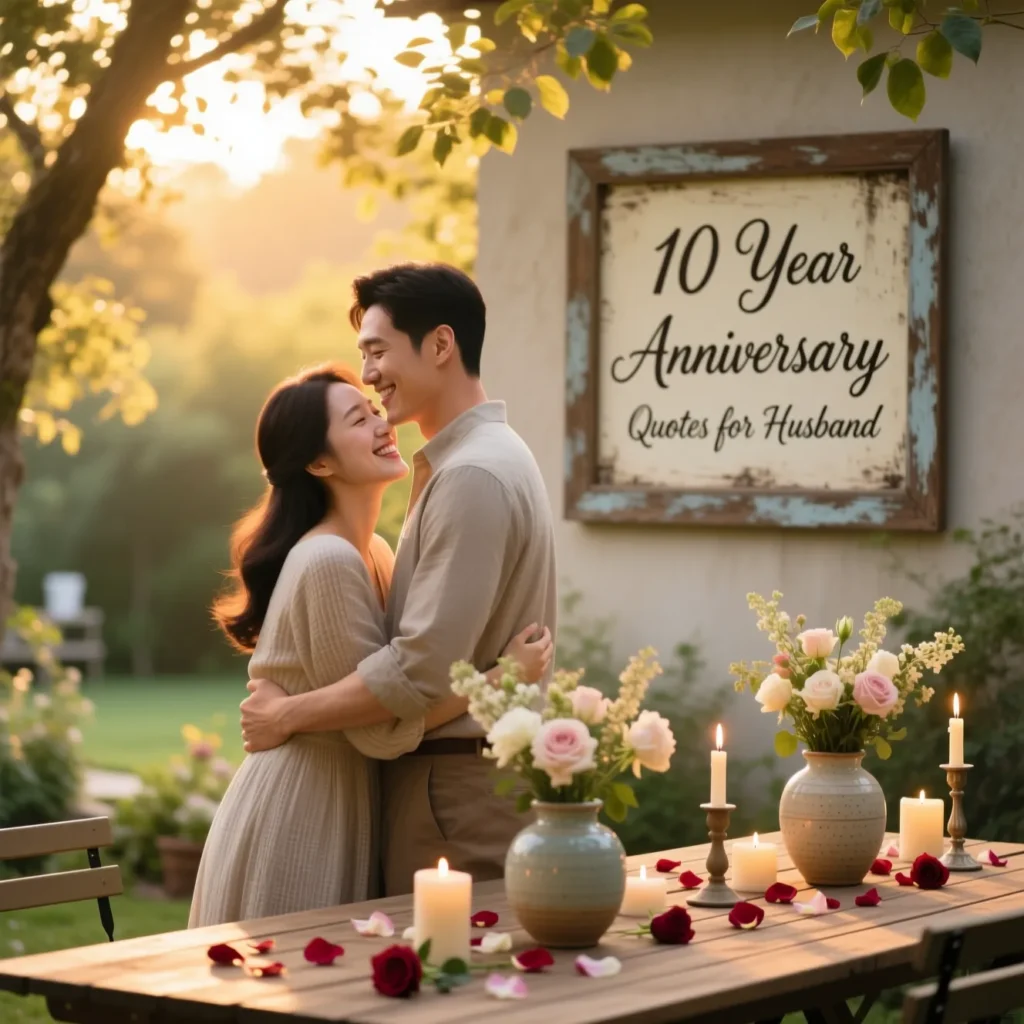 10 Year Anniversary Quotes for Husband