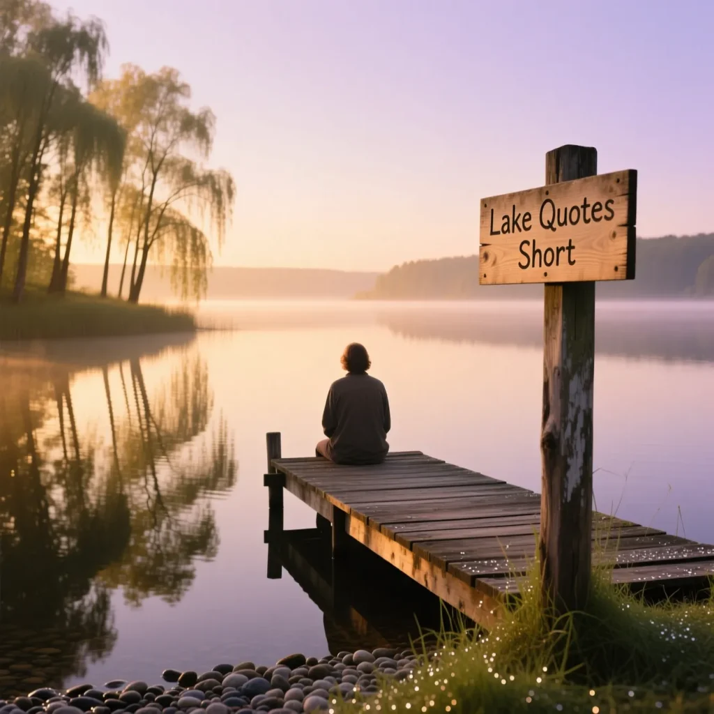 Lake Quotes Short