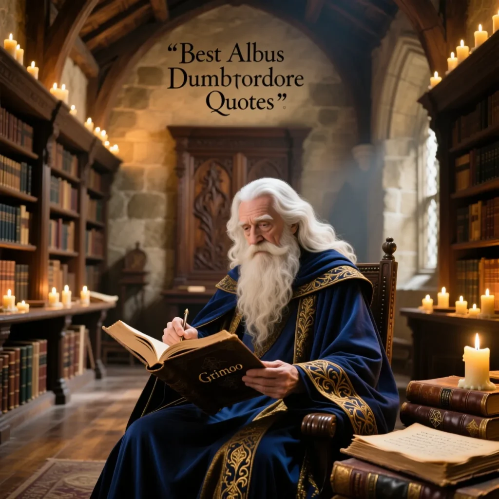 Best Albus Dumbledore Quotes 