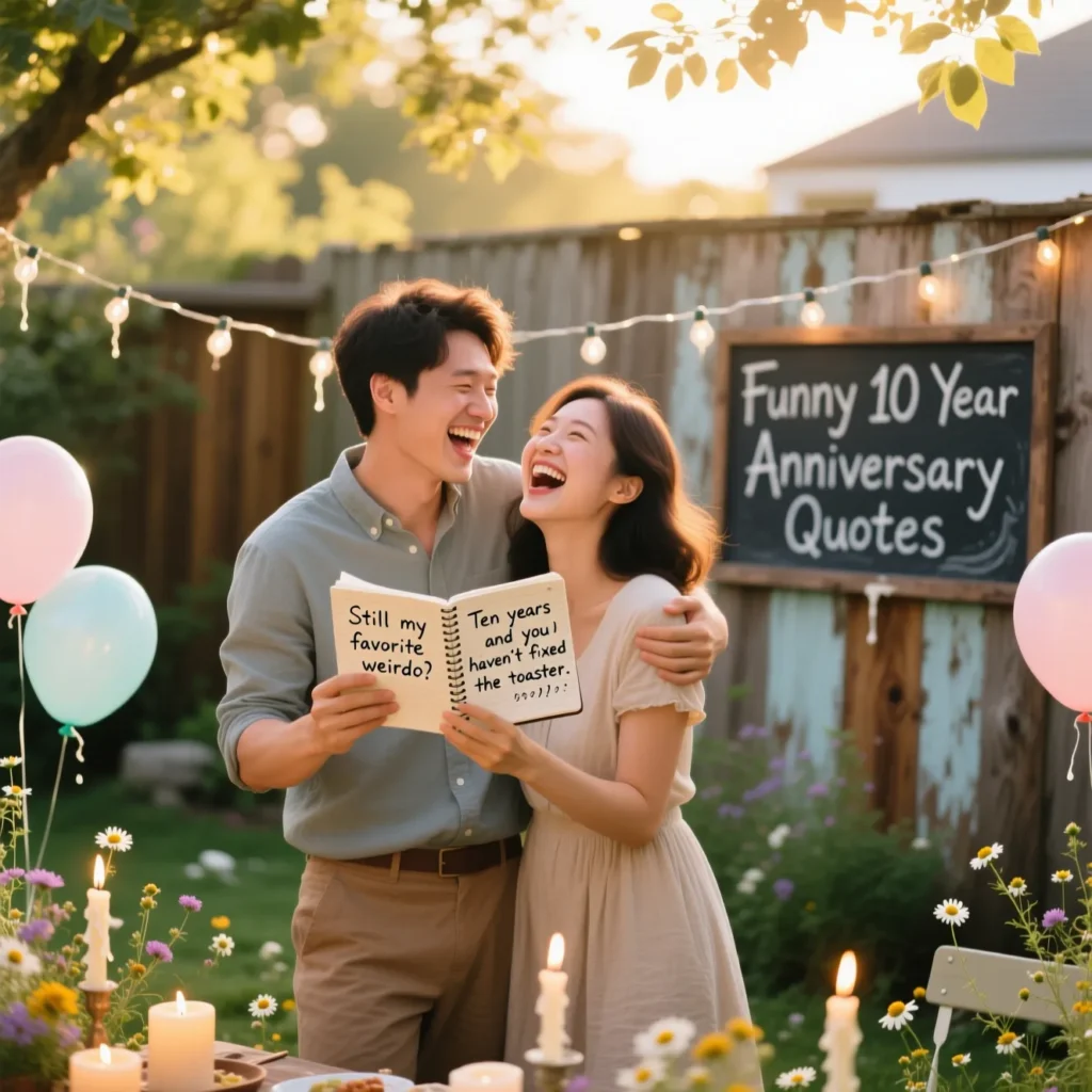 Funny 10 Year Anniversary Quotes