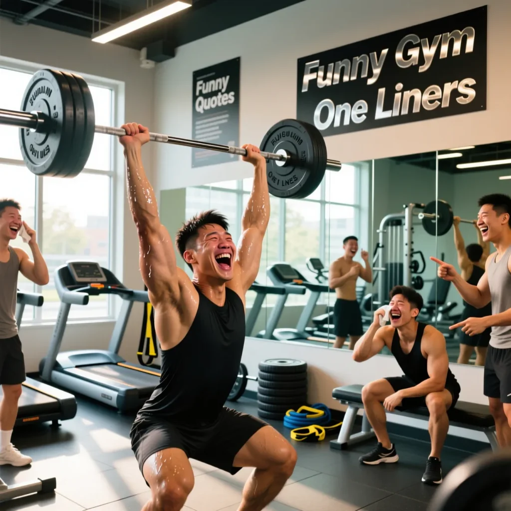 Funny Gym Quotes One Liners