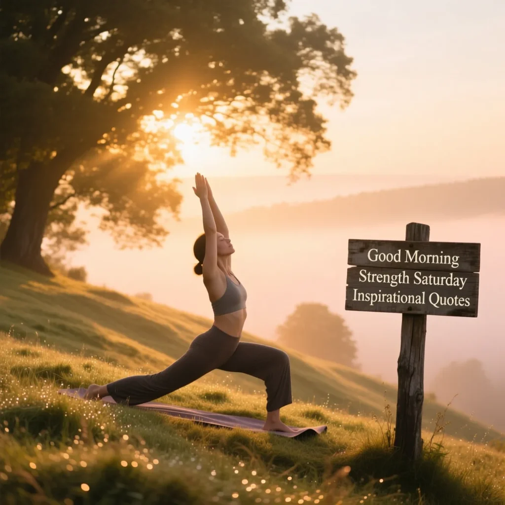 Good Morning Strength Saturday Inspirational Quotes