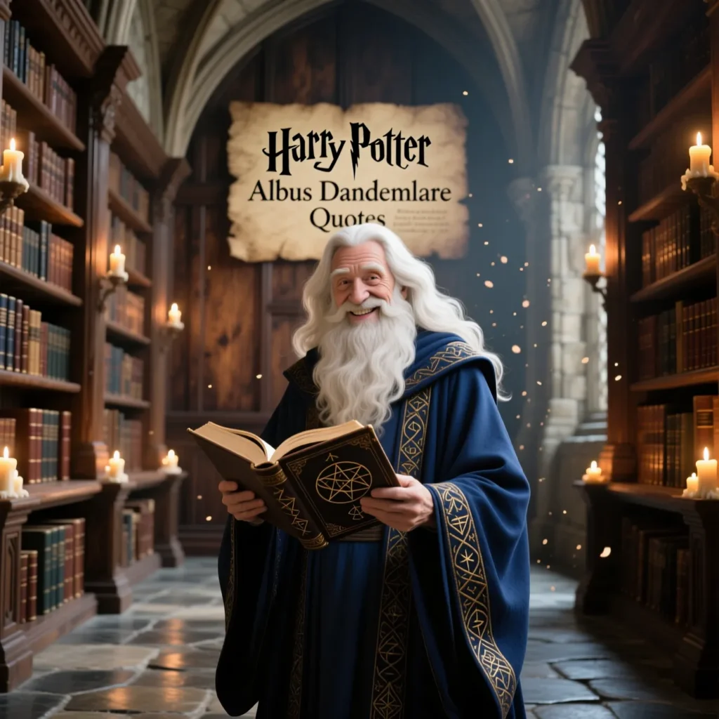 Harry Potter Albus Dumbledore Quotes