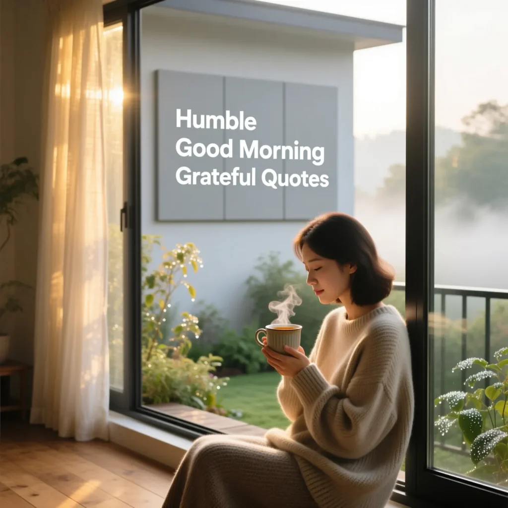 Humble Good Morning Grateful Quotes