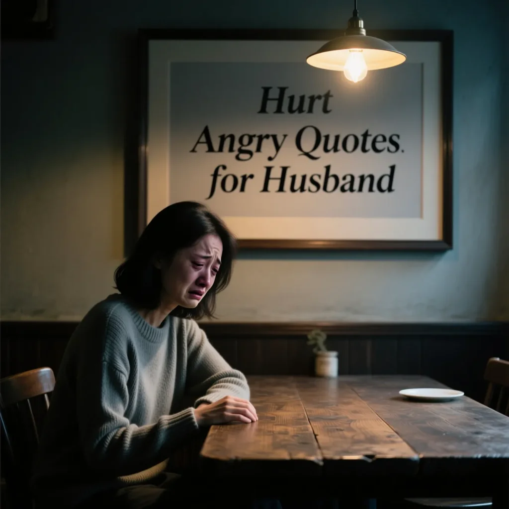 Hurt Angry Quotes for Husband