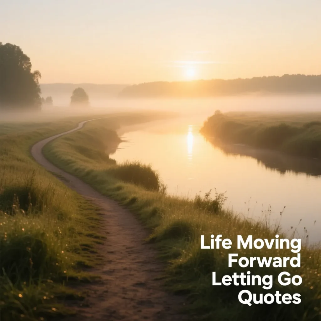 Life Moving Forward Letting Go Quotes