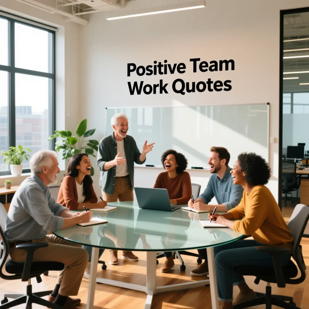 Positive Team Work Quotes