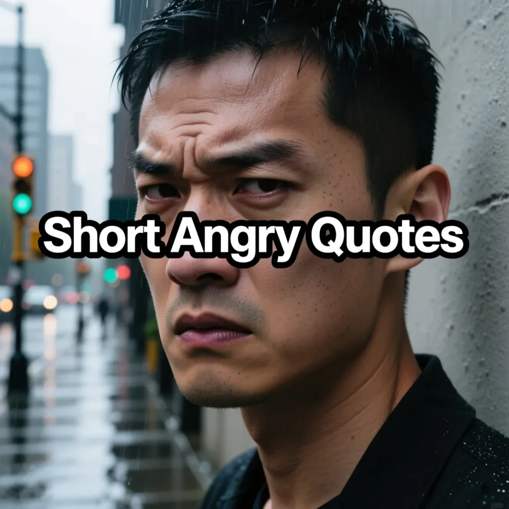 Short Angry Quotes