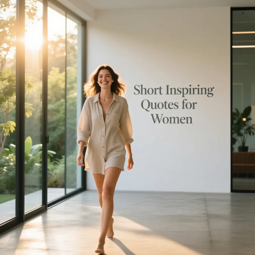 Short Inspiring Quotes for Women