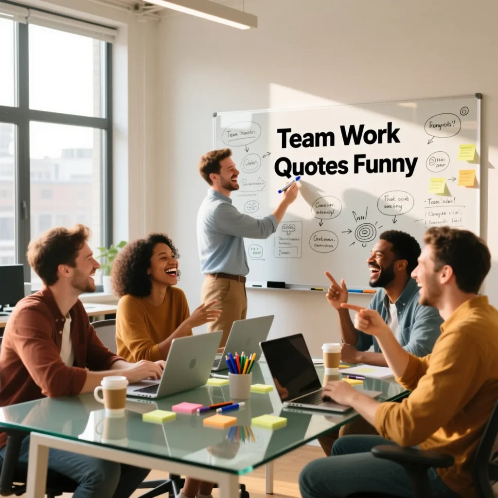 Team Work Quotes Funny