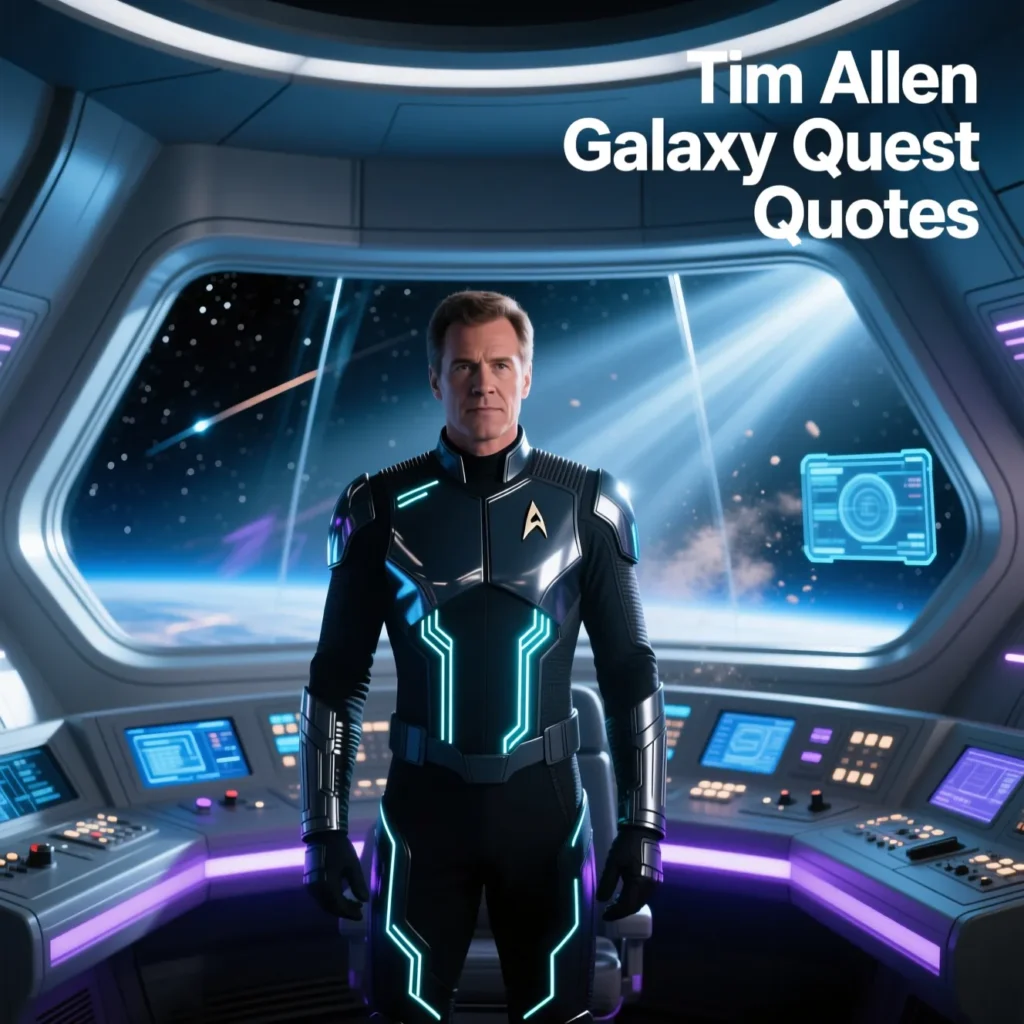 Tim Allen Galaxy Quest Quotes