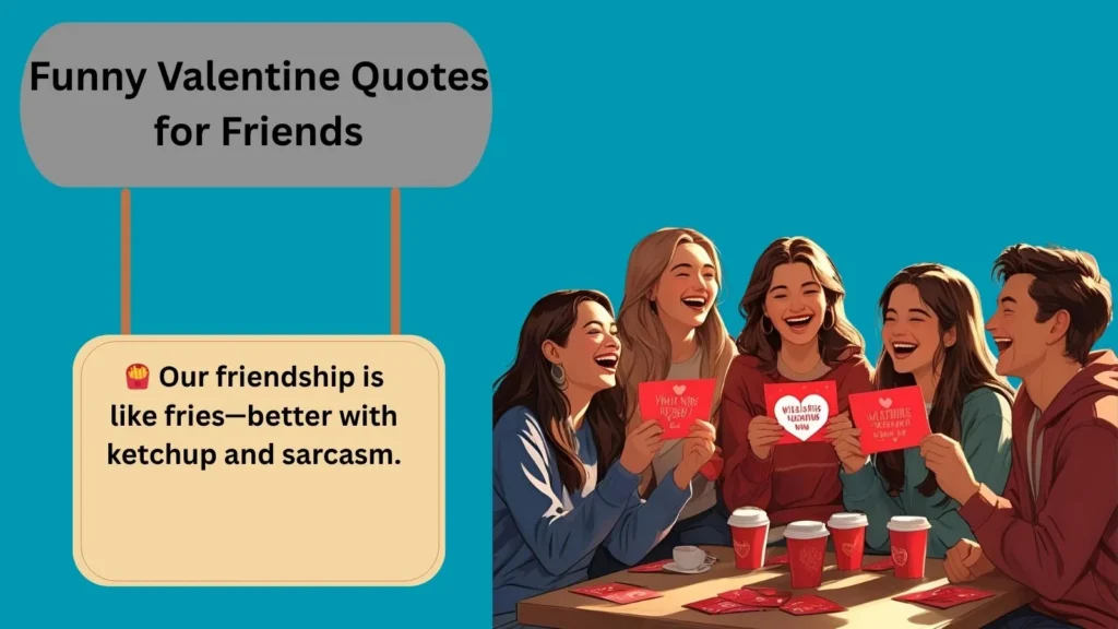 Funny Valentine Quotes for Friends