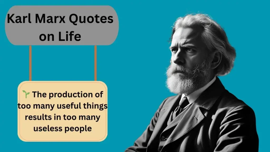 Karl Marx Quotes on Life