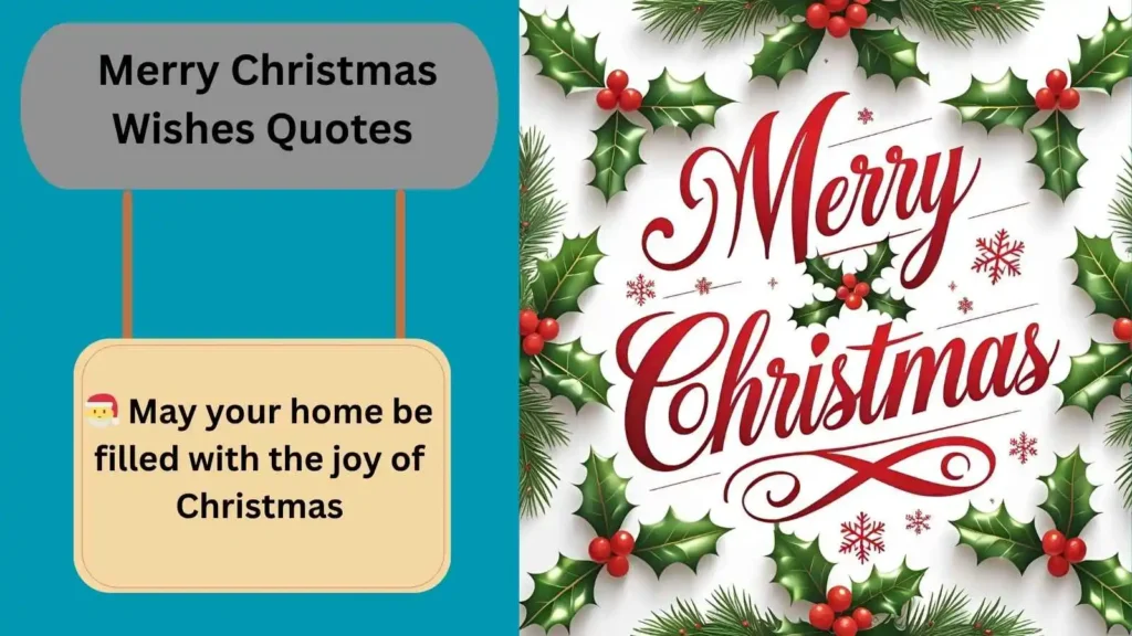 Merry Christmas Wishes Quotes