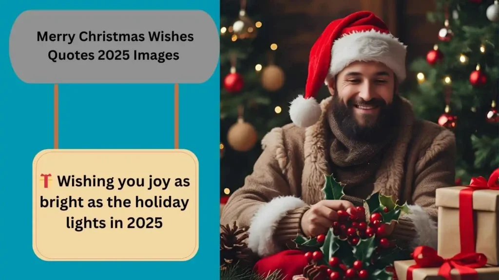 Merry Christmas Wishes Quotes 2025 Images