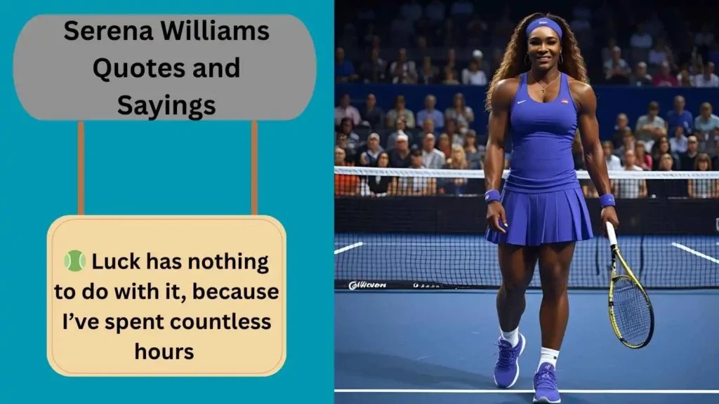 Serena Williams Quotes and Sayings
