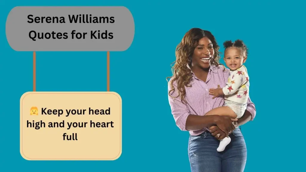 Serena Williams Quotes for Kids