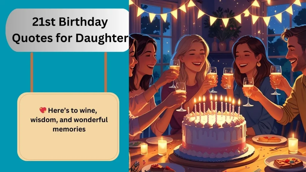 21st Birthday Quotes for Daughter