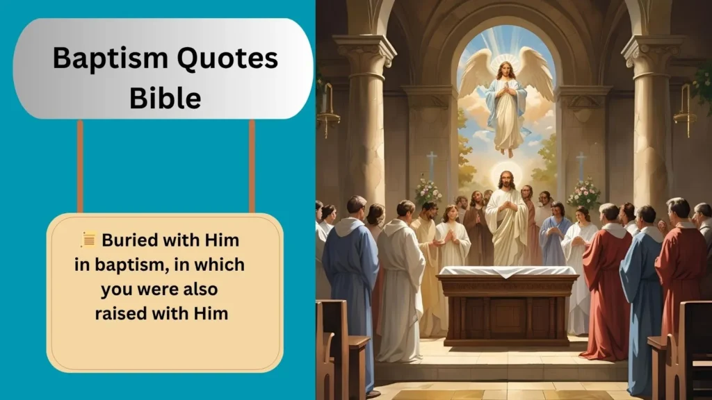Baptism Quotes Bible
