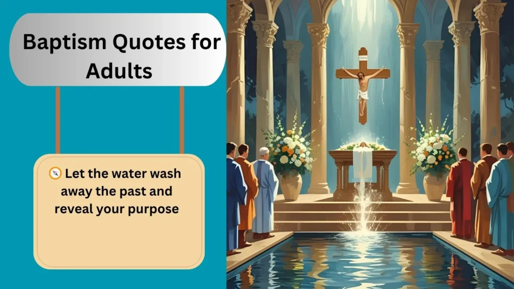 Baptism Quotes for Adults