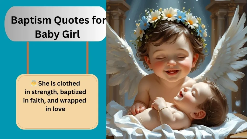 Baptism Quotes for Baby Girl