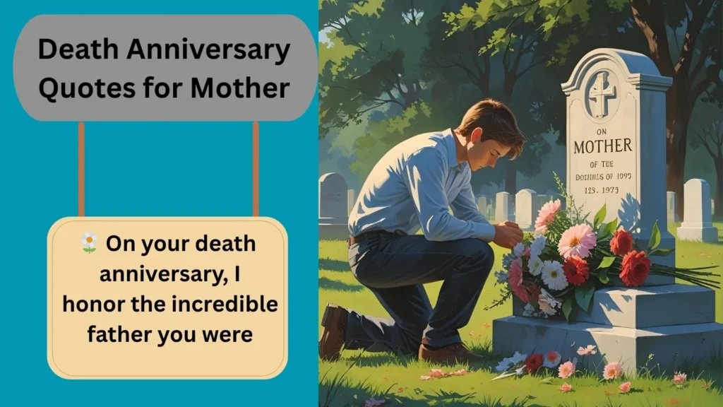Death Anniversary Quotes for Mother