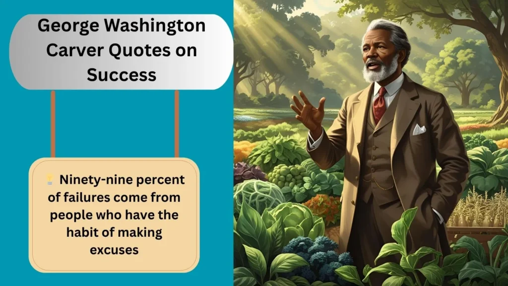 George Washington Carver Quotes on Success