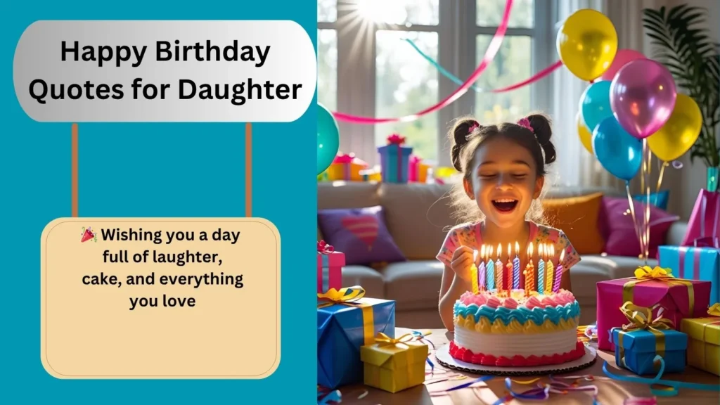 Happy Birthday Quotes for Daughter