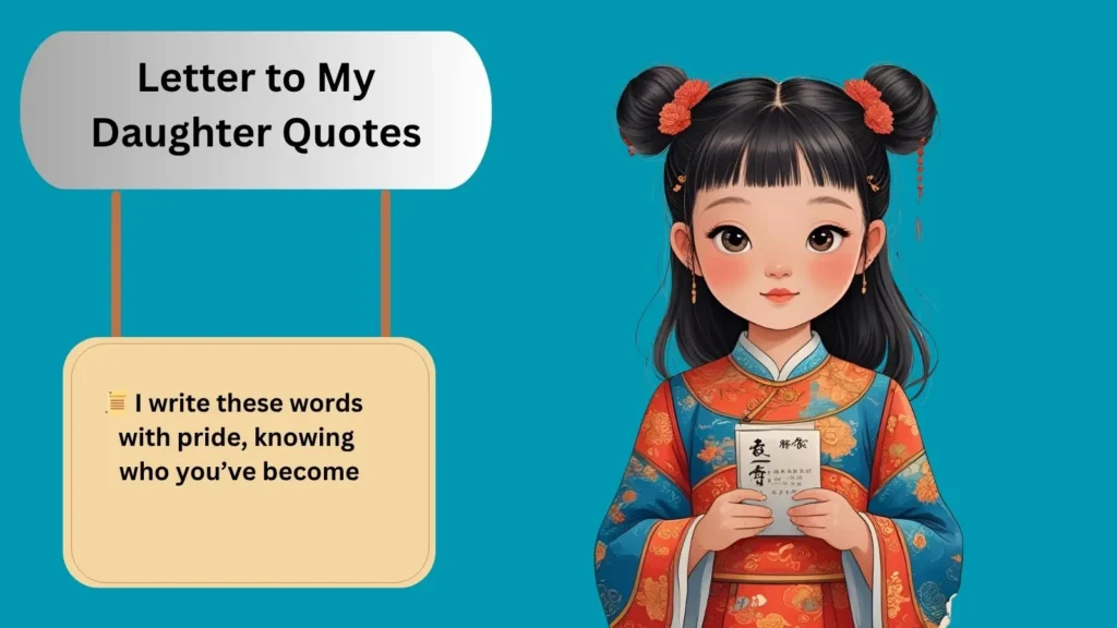 Letter to My Daughter Quotes