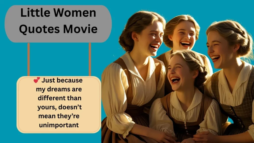Little Women Quotes Movie