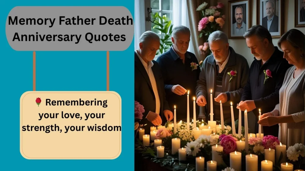  Memory Father Death Anniversary Quotes