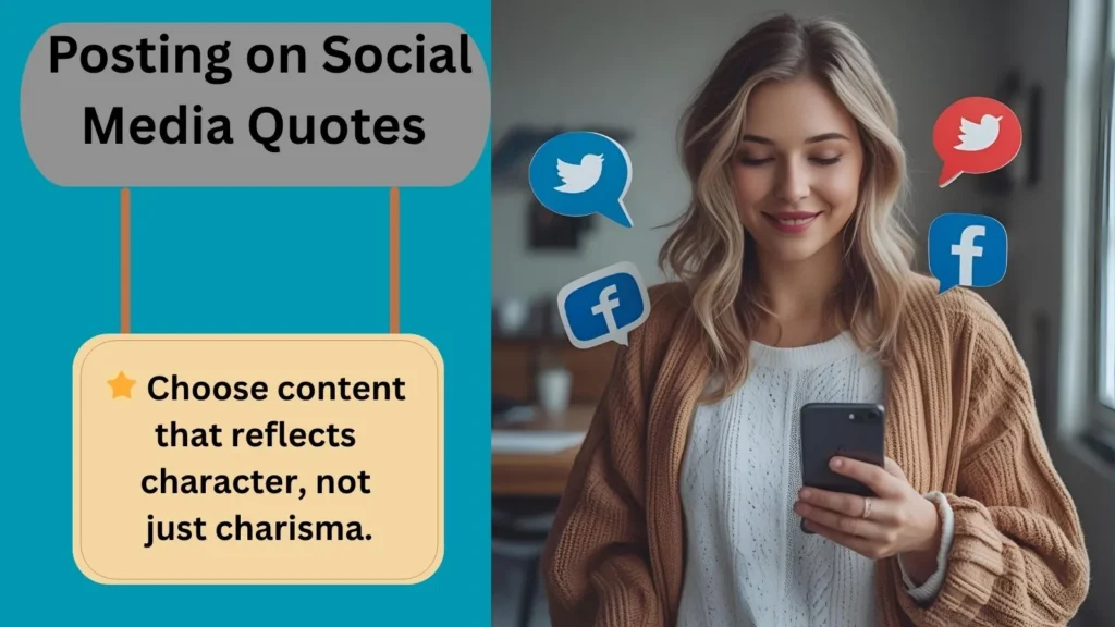 Posting on Social Media Quotes