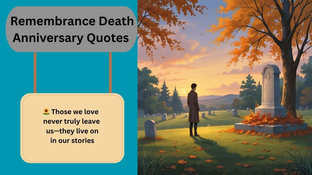  Remembrance Death Anniversary Quotes