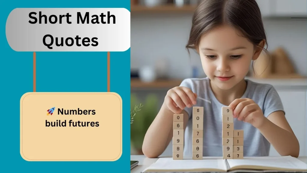 Short Math Quotes