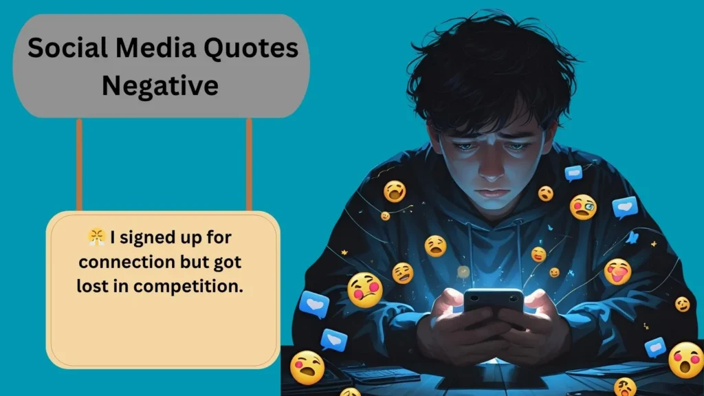 Social Media Quotes Negative