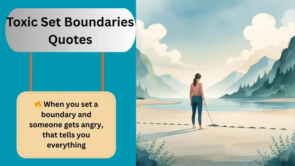 Toxic Set Boundaries Quotes