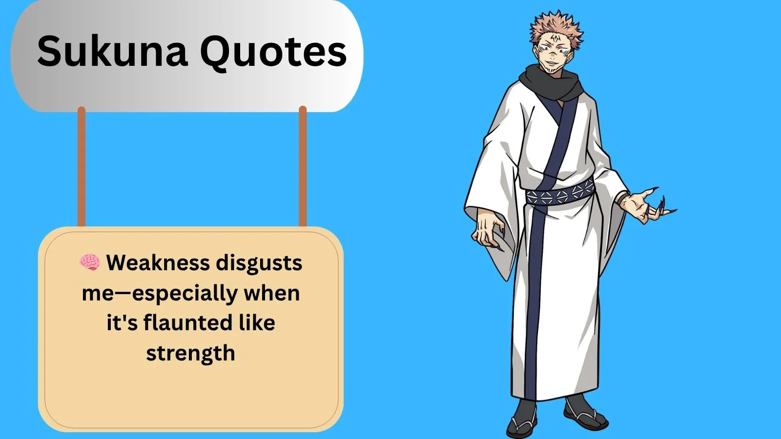 Read more about the article Top 300+ Best Sukuna Quotes for 2025