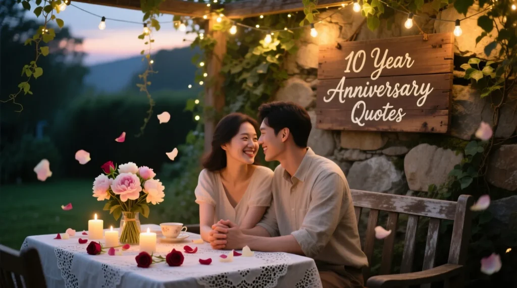 10 Year Anniversary Quotes to Celebrate a Decade of Love In 2026