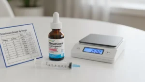 Read more about the article Simethicone Dosage by Weight for Chil: Complete Guide