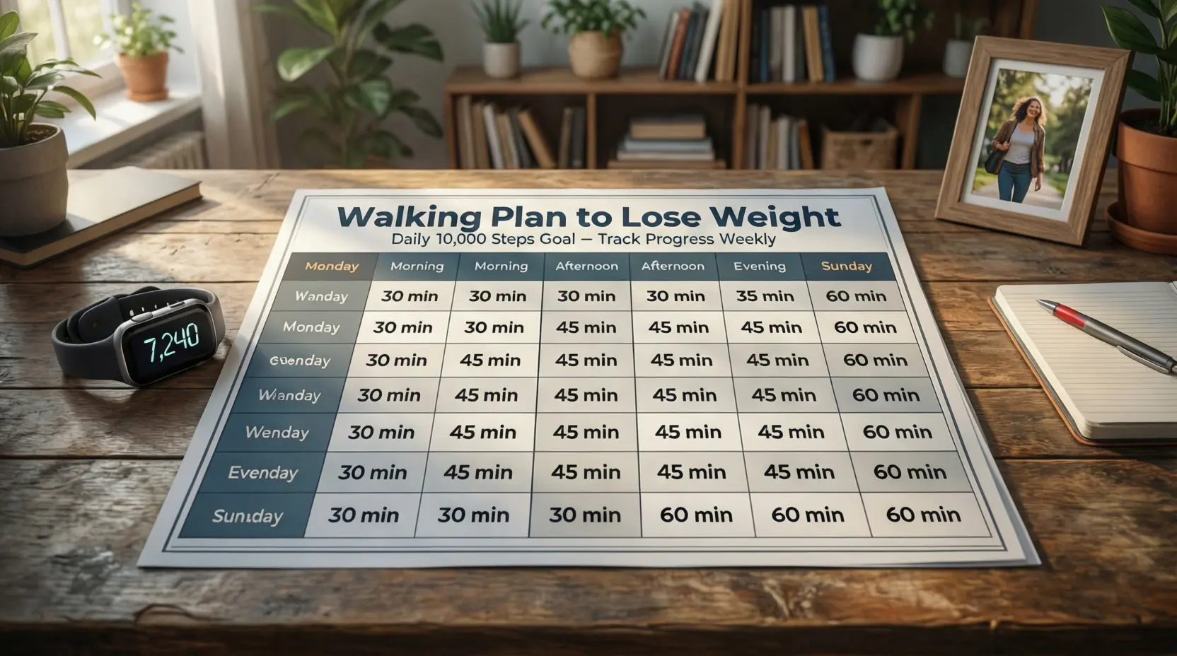 You are currently viewing Walking Plan to Lose Weight: Step-by-Step Guide for Beginners
